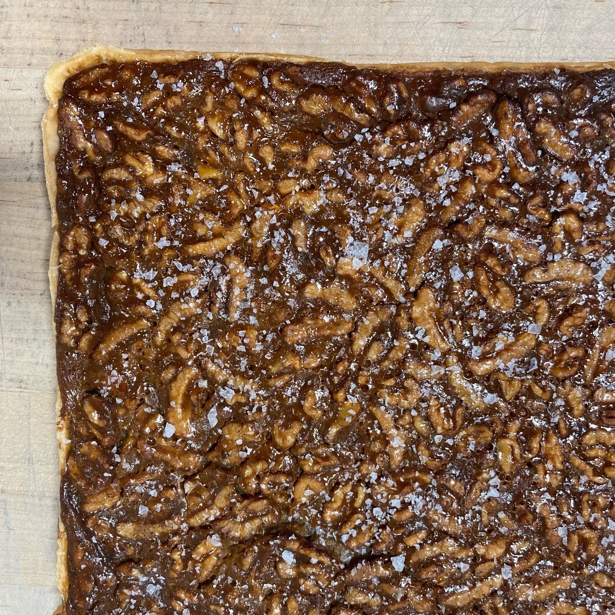 Salty Honey Walnut Slab Pie - (48 Hour Pre-Order)