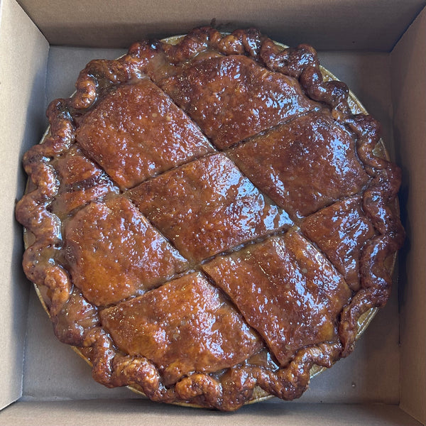 Caramel Baked Apple Pie
