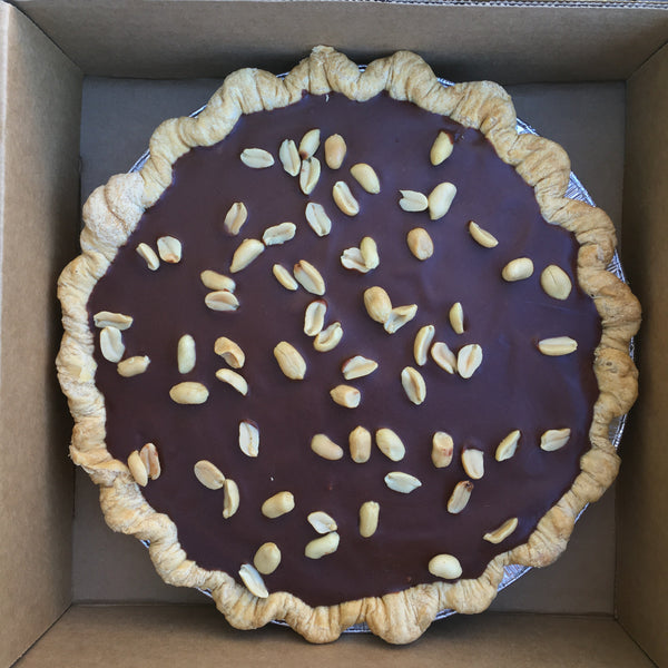 8" Chocolate Peanut Butter Pie Available 2/11-2/23!