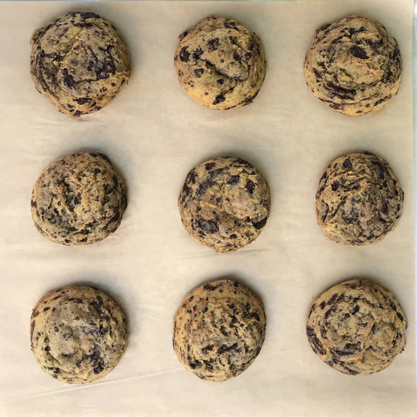 Pumpkin Chocolate Chip Cookies (Half Dozen) - available 9/25!