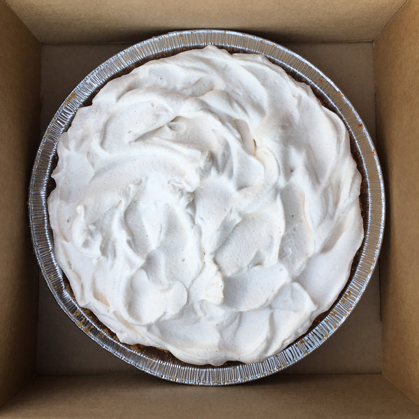 Pumpkin in Graham Shell with Cinnamon Whipped Cream - Gluten Free  (Not Available 12/21-12/27)