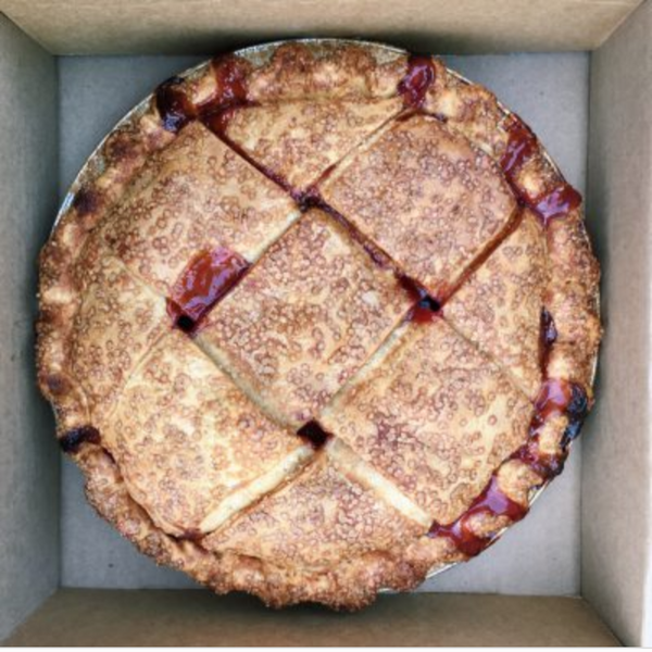Emerald Beaut Plum Raspberry Lattice