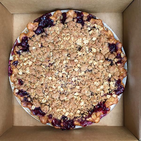 Blueberry Blackberry Crumble