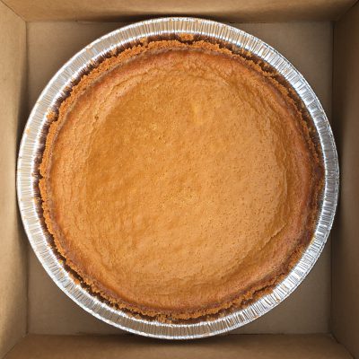 Pumpkin in Graham Shell with Cinnamon Whipped Cream - Gluten Free  (Not Available 12/21-12/27)