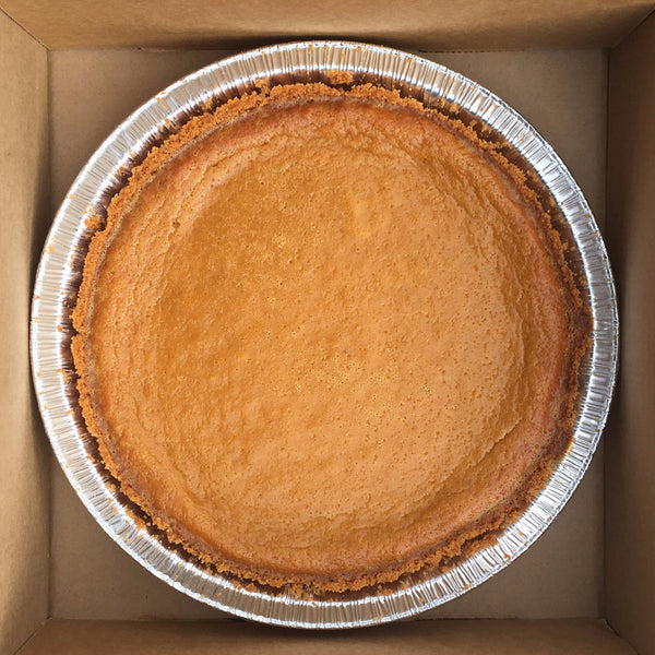 Classic Pumpkin in a Graham Cracker Crust